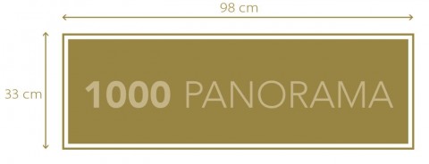 Panoramska slagalica Clementoni od 1000 delova - Stado džinovaIVET.RS - Nova Kolekcija