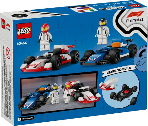 60464 | F1® Bolidi Williams Racing i Haas F1®IVET.RS - Nova Kolekcija