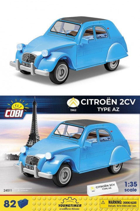 Konstruktor Cobi Citroen 2CV- dela 82IVET.RS - Nova Kolekcija