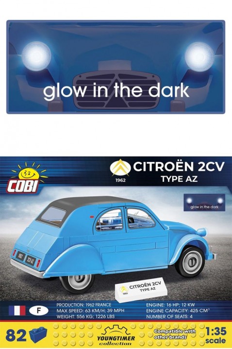 Konstruktor Cobi Citroen 2CV- dela 82IVET.RS - Nova Kolekcija