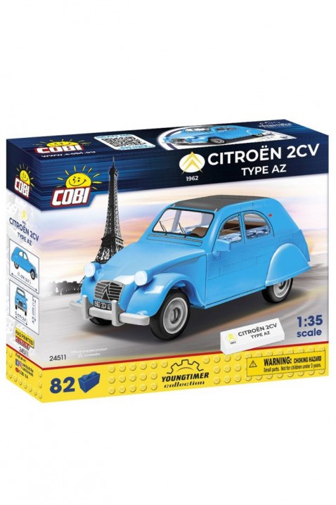 Konstruktor Cobi Citroen 2CV- dela 82IVET.RS - Nova Kolekcija