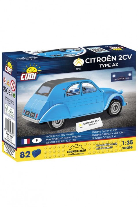 Konstruktor Cobi Citroen 2CV- dela 82IVET.RS - Nova Kolekcija