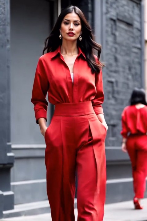 Pantalone BRIANTA RED, Boja: crvena, IVET.RS - Nova Kolekcija