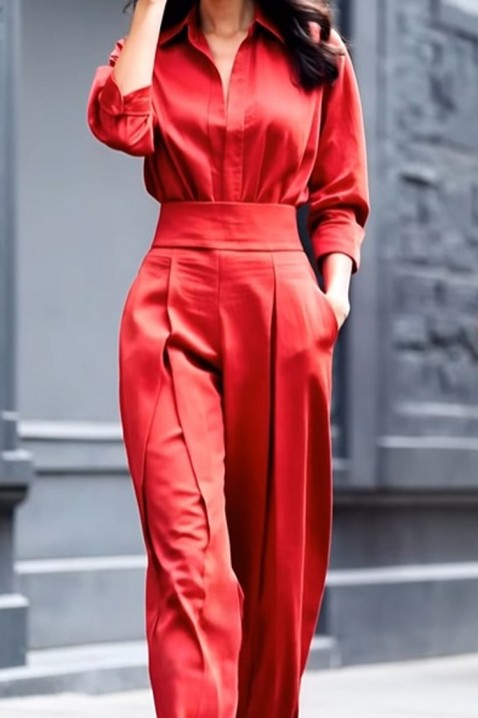 Pantalone BRIANTA RED, Boja: crvena, IVET.RS - Nova Kolekcija