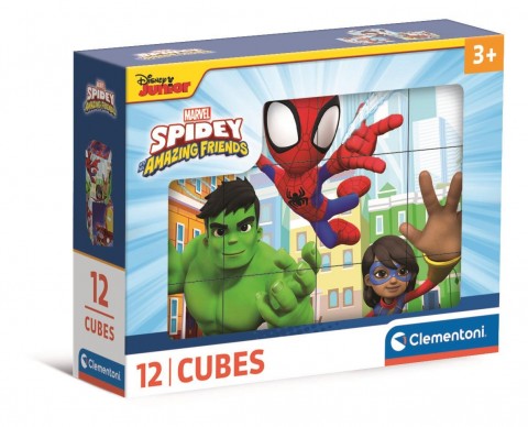 Dečiji puzzle Clementoni od 12 delova - Spajdi i njegovi neverovatni prijateljiIVET.RS - Nova Kolekcija