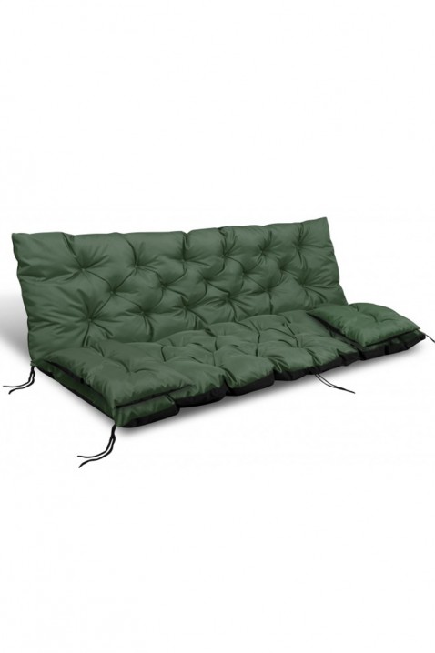 Jastuk za baštensku klupu/ljuljašku 3 u 1 TREXY GREEN 100x60x50 cm, Boja: zelena, IVET.RS - Nova Kolekcija
