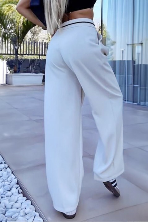 Pantalone WHITANA, Boja: bela, IVET.RS - Nova Kolekcija