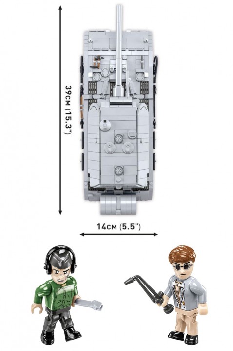 Konstuktor Cobi tenk panzer VIII maus- delovi 1605IVET.RS - Nova Kolekcija