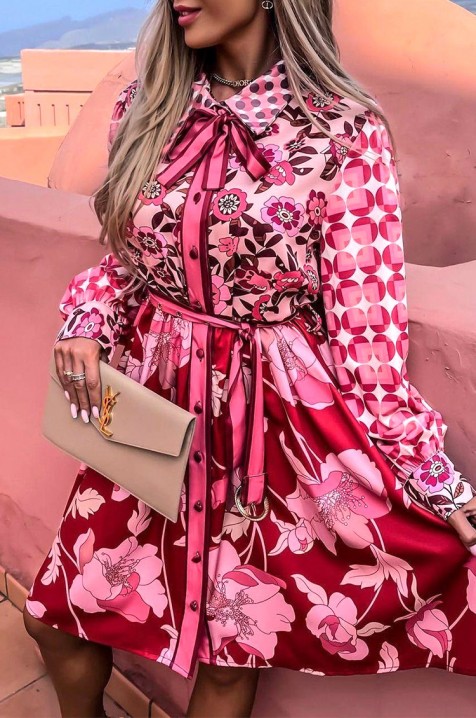 Haljina ROZZITA, Boja: roze, IVET.RS - Nova Kolekcija