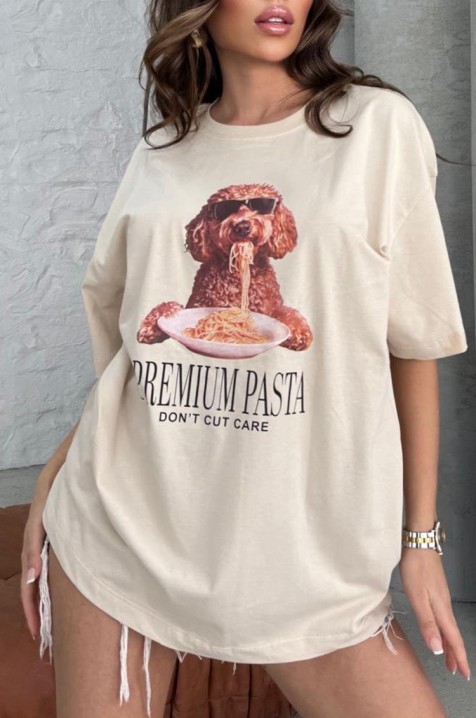 Majica LORENINA BEIGE, Boja: bež, IVET.RS - Nova Kolekcija