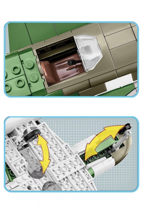 Konstruktor Cobi lovac Me262 A-1a - delova 390IVET.RS - Nova Kolekcija