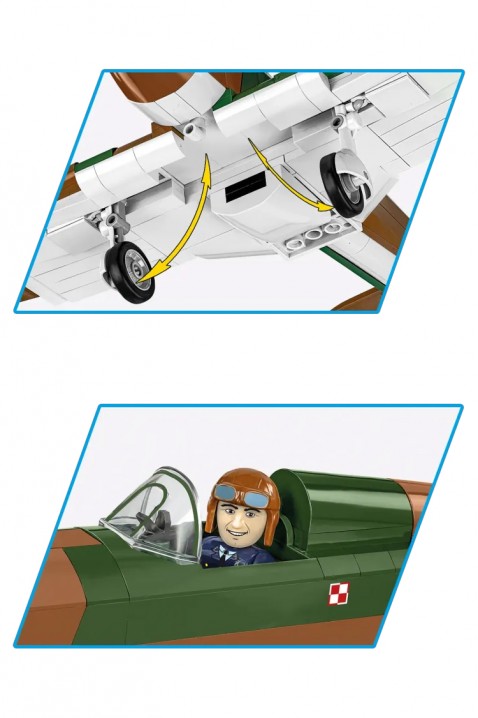 Konstruktor Cobi avion Hawker Hurricane - delova 375IVET.RS - Nova Kolekcija