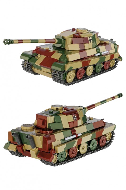 Konstruktor Cobi tenk Tiger II „Königstiger” - delova 500IVET.RS - Nova Kolekcija