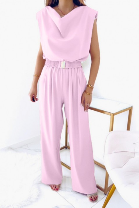 Kombinezon ZARIHA DUSTY ROSE, Boja: pepeljasto roze, IVET.RS - Nova Kolekcija