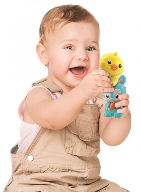 Интерактивна играчка - Воз са животињама са фарме | Baby ClementoniIVET.RS - Nova Kolekcija