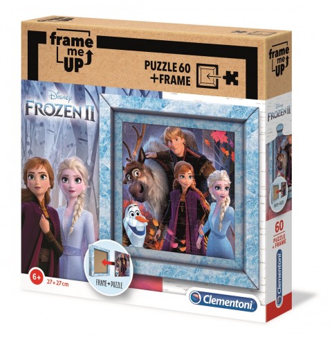 Dečiji puzzle Clementoni Frame Me Up od 60 delova - Zaleđeno kraljevstvo 2IVET.RS - Nova Kolekcija