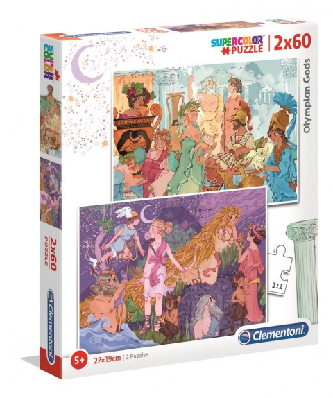 Dečiji puzzle Clementoni od 2 x 60 delova - Bogovi OlimpaIVET.RS - Nova Kolekcija