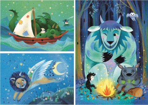 Dečija slagalica Clementoni od 3 x 48 delova - Fantastični prijateljiIVET.RS - Nova Kolekcija