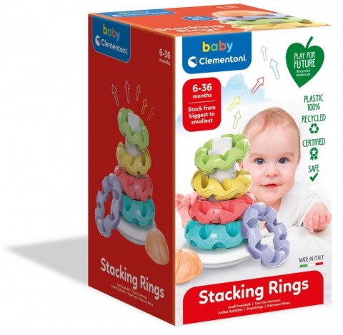 Bebi igračka - Kula sa prstenovima | Baby ClementoniIVET.RS - Nova Kolekcija