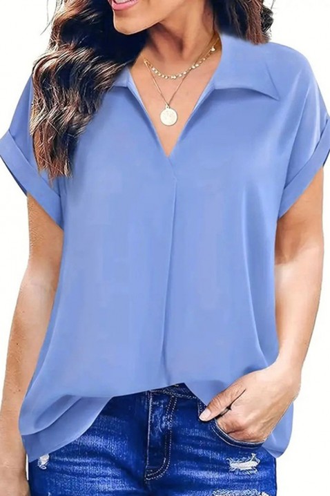Ženska bluza EURELZA BLUE, Boja: plava, IVET.RS - Nova Kolekcija