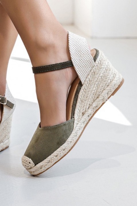 Ženske sandale TAVALGA KHAKI, Boja: kaki, IVET.RS - Nova Kolekcija