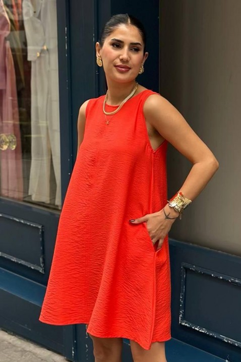 Haljina PURLEVA RED, Boja: crvena, IVET.RS - Nova Kolekcija