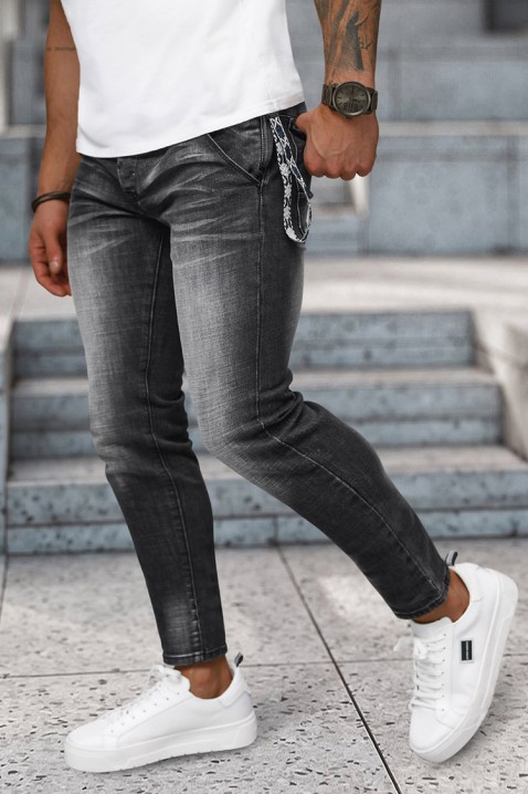 Farmerke DENIMZO BLACK, Boja: crna, IVET.RS - Nova Kolekcija