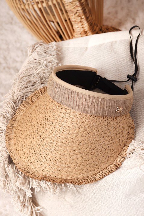Vizir COMANA BEIGE, Boja: bež, IVET.RS - Nova Kolekcija