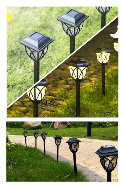 Solarna lampa OGORZELMO, Boja: crna, IVET.RS - Nova Kolekcija