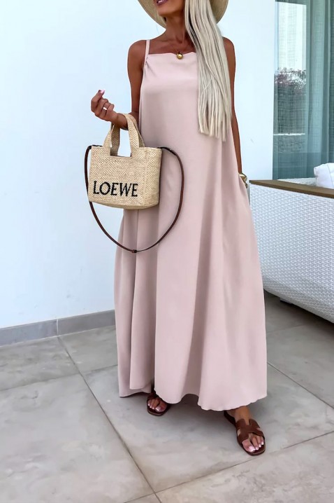 Haljina COLORINA BEIGE, Boja: bež, IVET.RS - Nova Kolekcija