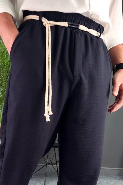 Muške pantalone HIODO NAVY, Boja: tamnoplava, IVET.RS - Nova Kolekcija