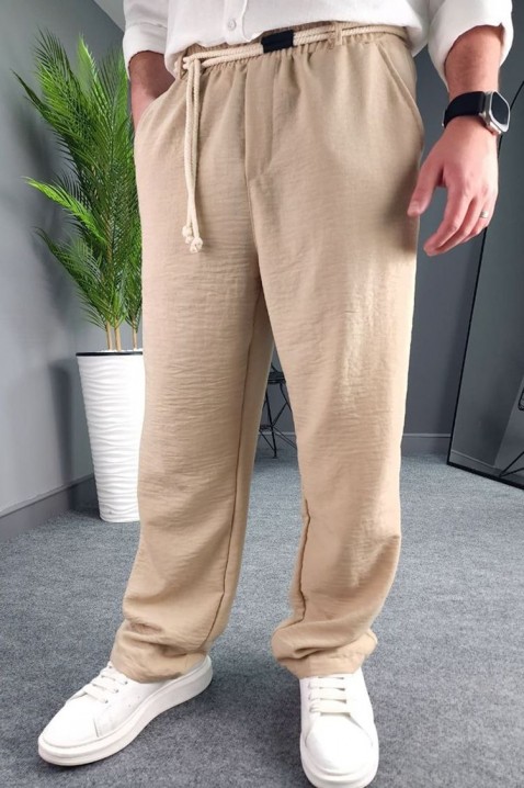 Muške pantalone HIODO BEIGE, Boja: bež, IVET.RS - Nova Kolekcija
