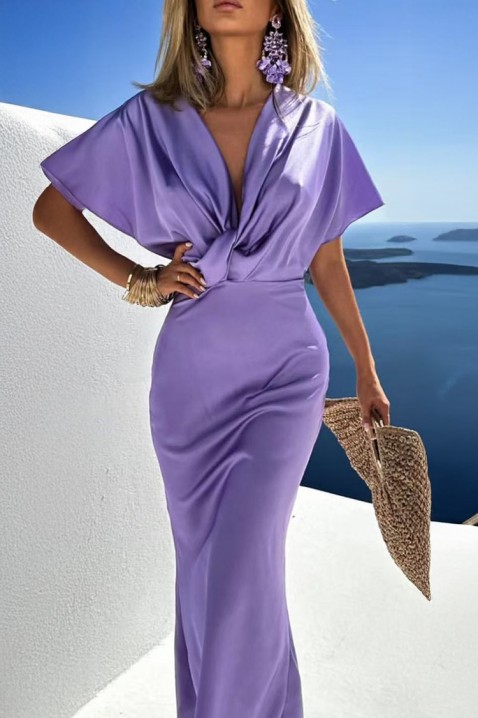 Haljina ENZOLRA PURPLE, Boja: ljubičasta, IVET.RS - Nova Kolekcija
