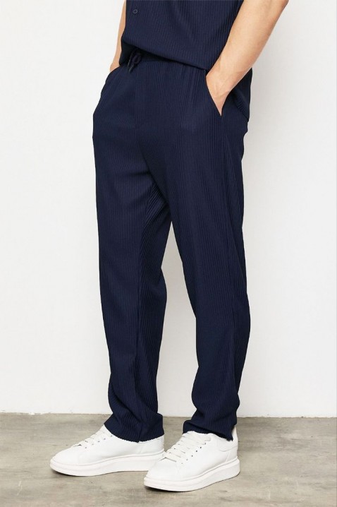 Muške pantalone KRENFO NAVY, Boja: tamnoplava, IVET.RS - Nova Kolekcija