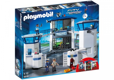 Сет са фигурама City Action 6919 Полицијска станица са затворомIVET.RS - Nova Kolekcija