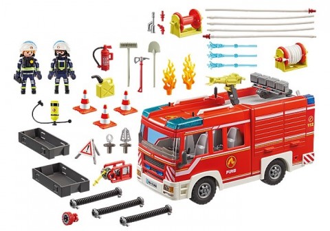City Action Set 9464 Vatrogasno spasilačko vozilo sa figuricamaIVET.RS - Nova Kolekcija