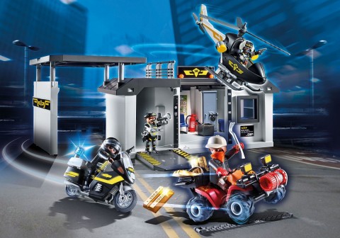 Сет фигуре City Action 70338 Преносива база специјалних јединицаIVET.RS - Nova Kolekcija