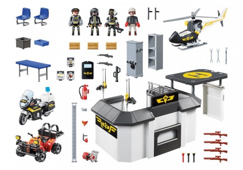 Сет фигуре City Action 70338 Преносива база специјалних јединицаIVET.RS - Nova Kolekcija