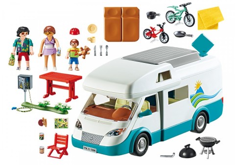 Сет са фигурицама Family Fun 70088 Породични камп аутомобилIVET.RS - Nova Kolekcija