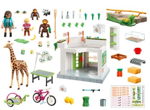 Porodični set Family Fun 709 00 Veterinarska stanica u zoološkom vrtuIVET.RS - Nova Kolekcija