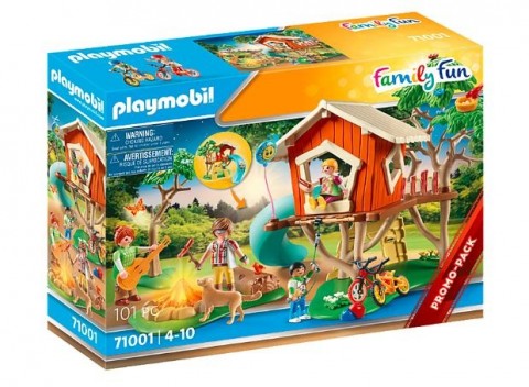 Kocke Set sa figuricama Family Fun 71001 Kućica na drvetu sa toboganomIVET.RS - Nova Kolekcija