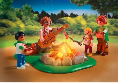 Kocke Set sa figuricama Family Fun 71001 Kućica na drvetu sa toboganomIVET.RS - Nova Kolekcija