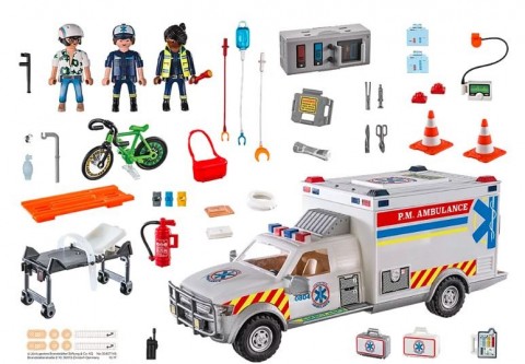 Сет фигурица City Action 70936 Хитна помоћ: US AmbulanceIVET.RS - Nova Kolekcija