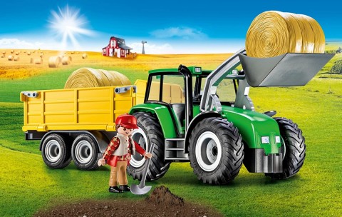 Сет фигурица Country 9317 Трактор са приколицомIVET.RS - Nova Kolekcija