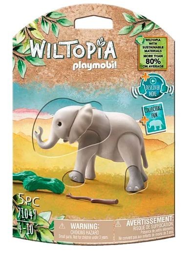 Комплет фигурица Wiltopia 71049 Мало слончеIVET.RS - Nova Kolekcija
