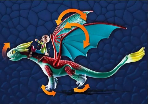 Сет са фигурама Dragons 71083 Feathers & AlexIVET.RS - Nova Kolekcija