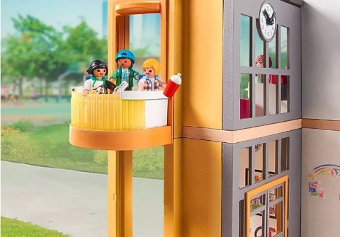 Сет са фигурама City Life 7132 7 Велика школаIVET.RS - Nova Kolekcija