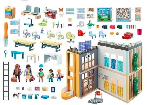 Сет са фигурама City Life 7132 7 Велика школаIVET.RS - Nova Kolekcija