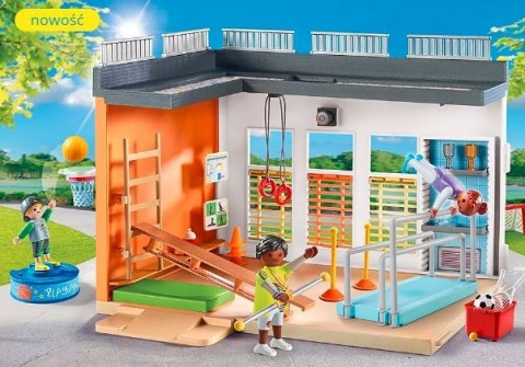 Сет са фигурама City Life 71328 Проширење: Спортска халаIVET.RS - Nova Kolekcija
