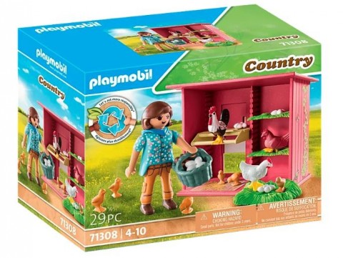 Сет са фигурама Country 71308 Коке са пилићимаIVET.RS - Nova Kolekcija